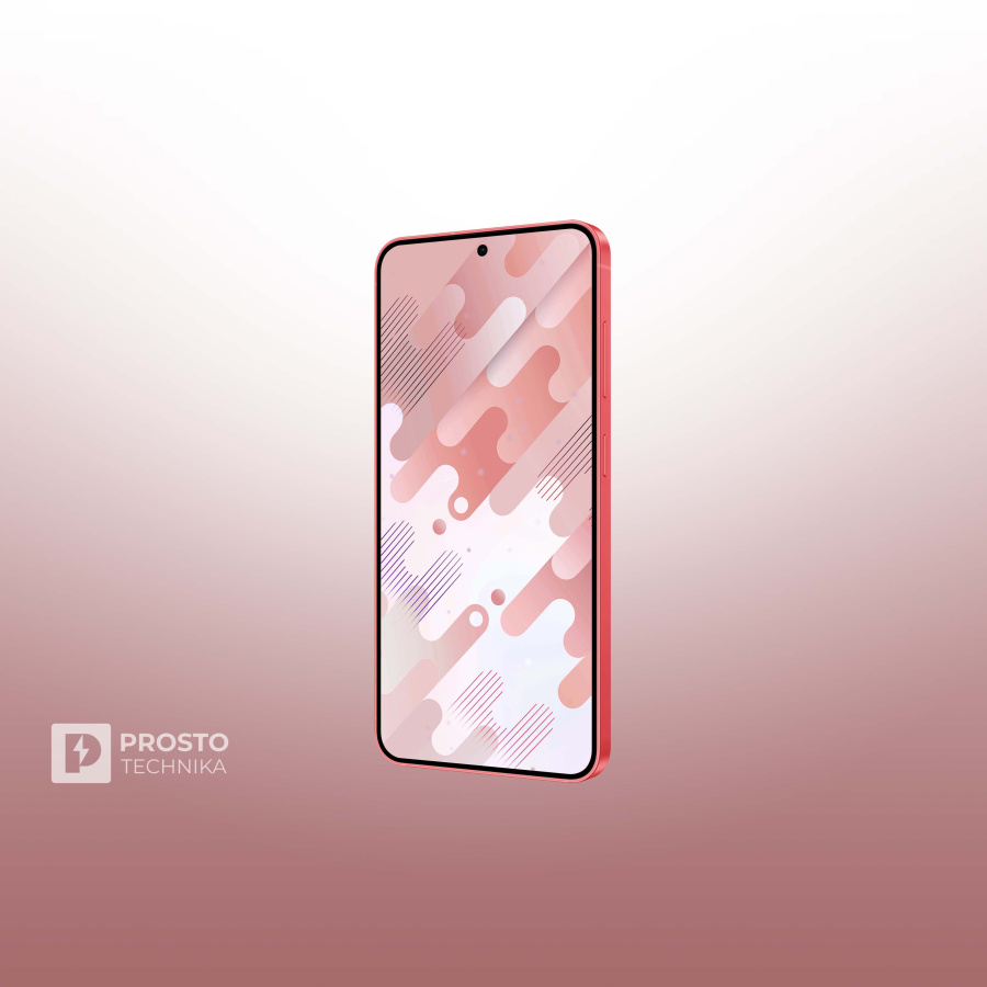 Смартфон Samsung Galaxy S25 256 Гб, Coralred